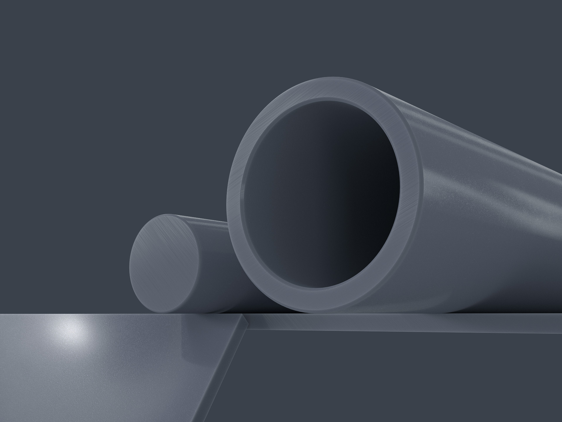 Nylatron® NSM PA6 plastic stock shapes